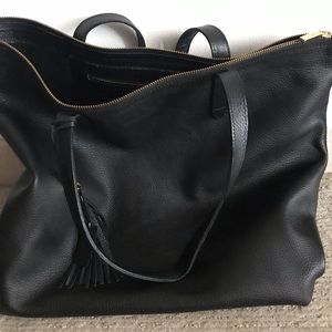 Large Cuyana Leather Tote